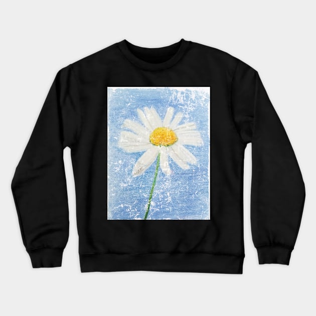 Daisy Crewneck Sweatshirt by teenamarie23art